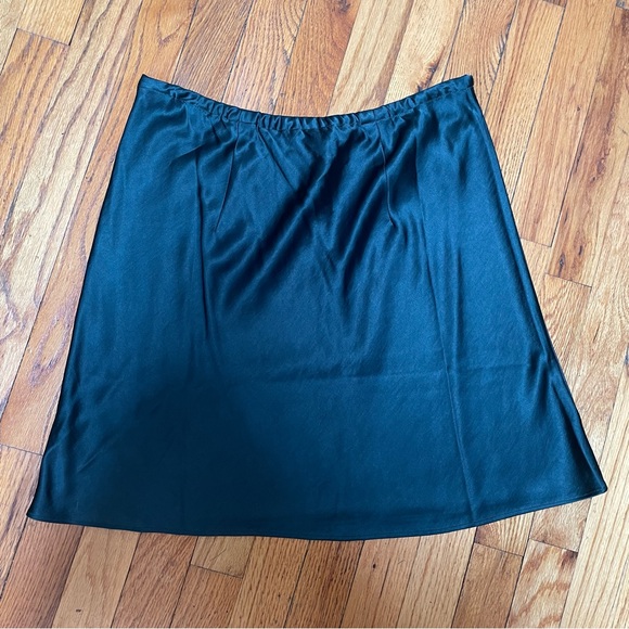 NWOT Madewell Drawstring Mini Slip Skirt Size 8 - Picture 4 of 4